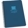 Rite in the Rain Side-Spiral Notebook Journal, 12x18cm (Custom Logo) Blue