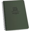Rite in the Rain Side-Spiral Notebook Journal, 12x18cm Green
