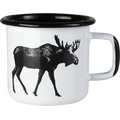 Muurla Nordic Enamel Mug 3.7 dl Moose