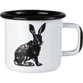 Muurla Nordic Enamel Mug 3.7 dl Hare