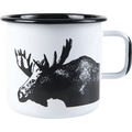 Muurla Nordic Enamel Mug 8 dl Moose