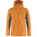 Fjällräven Abisko Lite Trekking Jacket Mens Ember Orange/ Super Grey (204-046)