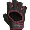 Harbinger Women's Power Gloves Black/Merlot