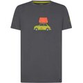 La Sportiva Cinquecento T-Shirt Mens Carbon / Kiwi