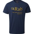 RAB Stance Mountain Organic Cotton Tee Mens Deep Ink