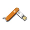 Victorinox Memory Stick, Slim 16 GB Orange Ribbed