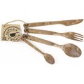Kupilka Fork, knife, spoon & tea spoon Original-Brown