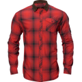 Härkila Driven Hunt Flannel Shirt Red/Black Check
