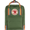 Fjällräven Kånken Rainbow Mini Spruce Green / Rainbow Pattern (621-907)