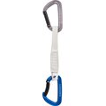 Mammut Workhorse Keylock 17 cm 6-pack Quickdraws Straight Gate/Bent Gate Key Lock Gray-Blue
