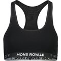 Mons Royale Sierra Sports Bra Black