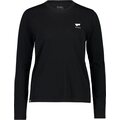 Mons Royale Icon Relaxed LS Womens Black (21/22)