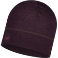 Buff Lightweight Merino Wool Hat (1 Layer) Solid Deep Purple