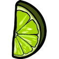 Noso Patches Food Lime Wedge