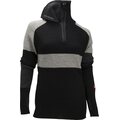Ulvang Rav Limited Sweater w/zip Womens Black/Grey Melange/Charcoal Melange
