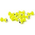Fly Dressing Double Pupil Lead Eyes Chartreuse/White/Black