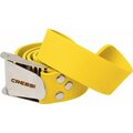 Cressi Quick Release Elastic Belt Yellow