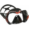 Mares One Vision Black Silicone Red/Black