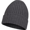 Buff Merino Knitted Hat Norval Grey