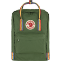 Fjällräven Kånken Rainbow Spruce Green / Rainbow Pattern (621-907)