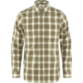 Fjällräven Singi Flannel Shirt Long Sleeve Mens Buckwheat Brown/ Patina Green (232-614)