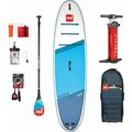 Red Paddle Co Ride 10'6" x 32" package Blue/White | with Carbon 50 Nylon Paddle (2021)