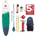 Red Paddle Co Voyager 12'6" x 32" package Green / White (2022)