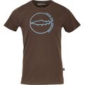 Vision Save T-Shirt Mens Brown