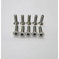 Ozone Screws for Hydrofoil M6 countersunk 22mm x 10 normal head