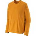 Patagonia Long-Sleeved Capilene Cool Daily Shirt Mens Cloudberry Orange - Saffron X-Dye
