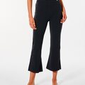 Rip Curl Premium Rib Crop Pant Black