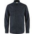 Fjällräven Övik Travel Shirt LS Mens Dark Navy (555)