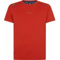 La Sportiva Blitz T-Shirt Men Saffron/Space Blue