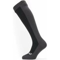 Sealskinz Waterproof Cold Weather Knee Length Sock Black / Grey