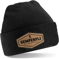 Semperfli Branded Beanie Black