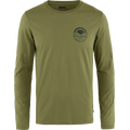 Fjällräven Forever Nature Badge LS T-Shirt Mens Caper Green (677)