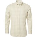 Chevalier Redway Shooting Fit Wool Shirt Mens Cloudberry Yellow Tattersall