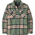 Patagonia Insulated Organic Cotton MW Fjord Flannel Shirt Mens Forestry: Hemlock Green
