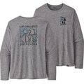 Patagonia Long-Sleeved Capilene Cool Daily Graphic Shirt Mens Spirited Seasons: Feather Grey