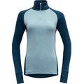 Devold Expedition Zip Neck Womens Flood / Cameo