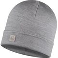 Buff Heavyweight Merino Wool Loose Hat Solid Light Grey