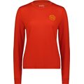Mons Royale Icon Relaxed LS Womens Retro Red