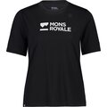 Mons Royale Icon Relaxed Tee Womens Black (2022)