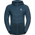 Odlo Run Easy S-Thermic Jacket Mens Blue Wing Teal