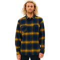 Rip Curl Count Flannel Shirt Gold