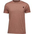 Black Diamond Crag Pocket Tee Mens Mulled Cider
