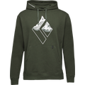 Black Diamond Mountain Logo Hoody Mens Tundra