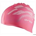 Orca Silicone Swim Cap Pinkki