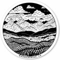 Moore Stickers Mountain Range