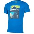 La Sportiva Lakeview T-Shirt Mens Electric Blue